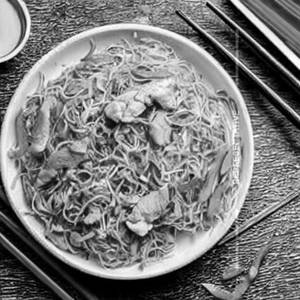 Chicken Singapore Rice Noodles