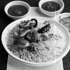 Mushroom Chicken Oyster Rice