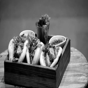 Spicy Cottage Cheese & Spring Onion Bao