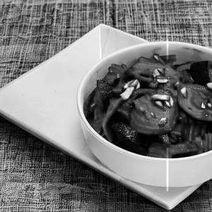 Beetroot kimchi salad