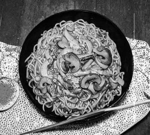 Mushroom Noodles              