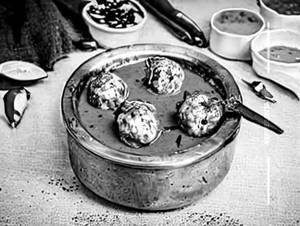 Malai Kofta Brown Gravy (Full)