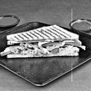 Veg Club Grill Sandwich