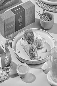 Paneer Khurchan Roll