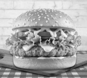 Chicken cheese burger