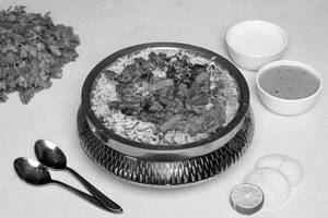 Mini Zafrani Veg Dum Biryani