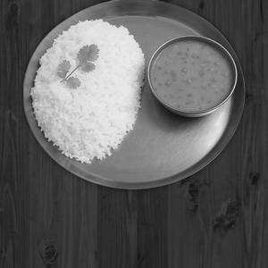 Dal chawal [vegan, serves 1]