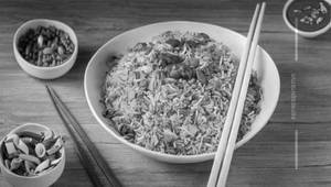 Chilli Garlic Fried Rice Chicken