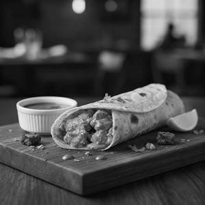 Butter Chicken Roll