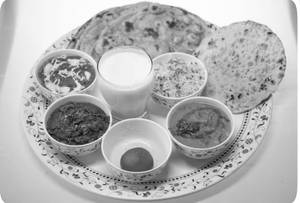 Deluxe Punjabi Thali [Non Jain] (L)