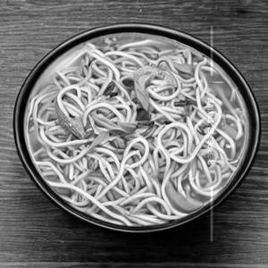 Garlic Noodles Soup