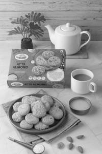 Atta Almond Desi Ghee Cookies