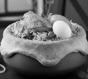 Chicken Egg Dum Biryani [1 Egg]