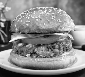 Himalya aloo tikki burger