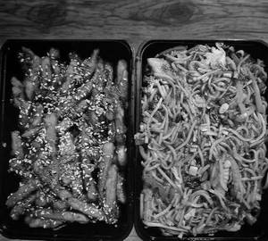Chilly Potato & Noodles