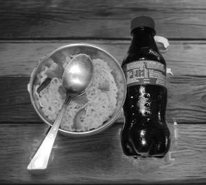 Veg Maggi With Cold Drink