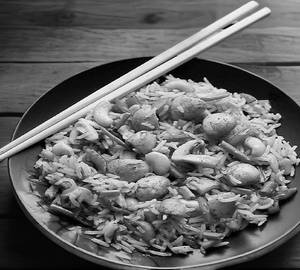 Mushroom Fried Rice