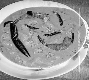 Prawn malai curry