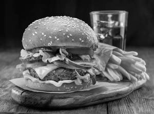 Chicken cheese burger