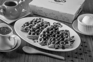 Chocolate Fudge Waffle