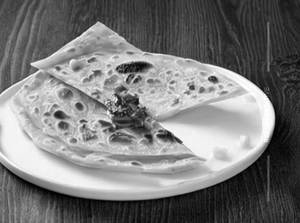 Veg Kawab Paratha Plate