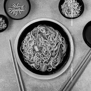 Veg Hong Kong Noodles( half)