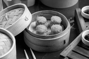 Vegetable Chilli Garlic Sui Mai Dimsum(4 Piece)