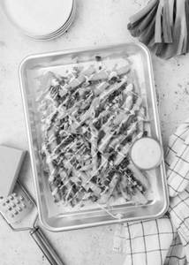 Cheesy Loaded Fries [Veg.]