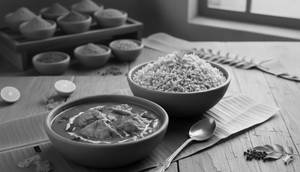 Chicken Curry & Matta Rice