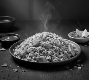 Burnt Garlic Fried Rice [Chicken]