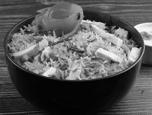 Panner tikka biryani