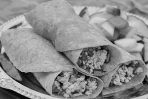 Paneer Bhurji Roll (whole Wheat)