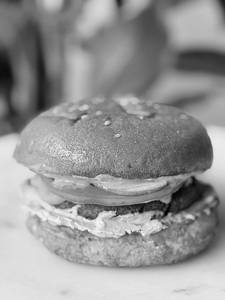 Mushroom Nawabi Kebab Burger [protein 20, Kcal 451]