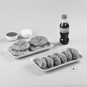 Veg Kurkure Momo 6Pc + Peri Peri Bun Toast 2Pc +1 Coke 250ML