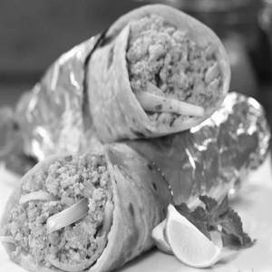 Chicken Kheema Roll (whole Wheat)