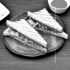 Cheese Burst Club Sandwich