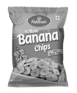 Yellow Banana Chips Rocksalt