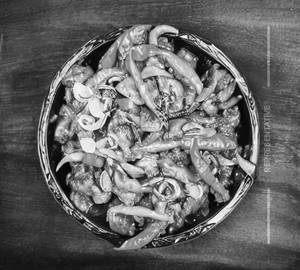 Chilli Mushroom Dry