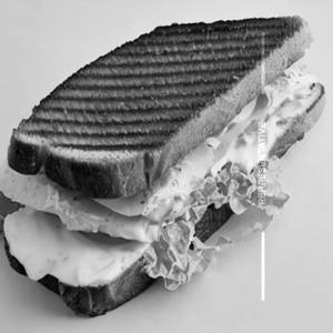 Single egg sandwich