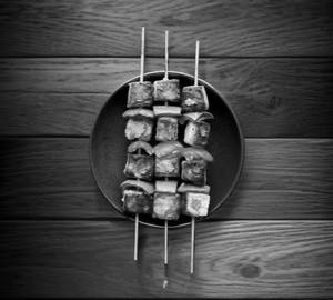 Paneer Kashmiri Seekh Kebab