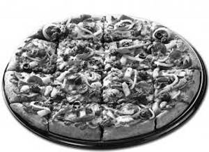 Overloaded pizza