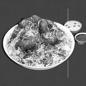 Spicy Leg Chicken Chinese Biryani