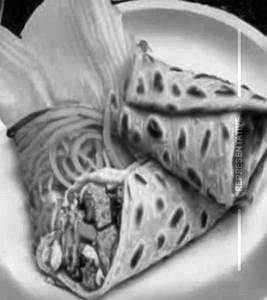 Soya Chap Kathi Roll