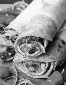 Chicken Tandoori Kathi Roll