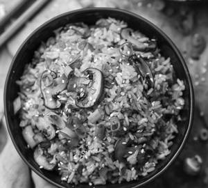 Mushroom fried rice