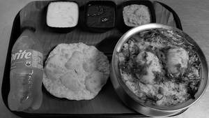 Egg Biryani With Soft Drink Combo