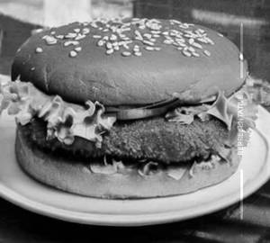 "Aloo tikki burger"