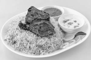 Chicken Biryani With Salad (Pack of 4)                            