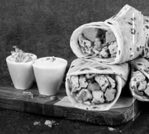 Veg Chicken Chaap Roll