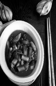 Baby corn in Hot Garlic Sauce Gravy